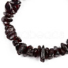 Unisex Chip Natural Quartz Crystal Beaded Stretch Bracelets BJEW-S143-32-1-3