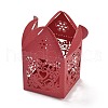 Laser Cut Paper Hollow Out Heart & Flowers Candy Boxes CON-C001-02-4