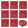 Square Cardboard Paper Ring Gift Storage Boxes CON-TAC0001-17G-3