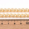 Baking Painted Pearlized Glass Pearl Bead Strands HY-N002-6mm-A09-5