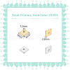 Unicraftale 60Pcs 2 Colors 304 Stainless Steel Spacer Beads STAS-UN0059-53-5