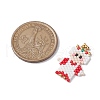 Christmas Seed Beads Beaded Charms PALLOY-MZ00257-01-2