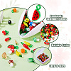 Handmade Lampwork Beads and Pendants LAMP-TA0002-03-5