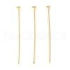 Brass Flat Head Pins KK-N254-47C-G-1