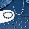  96Pcs 8 Styles Tibetan Style Alloy Beads FIND-NB0005-05-5