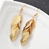 304 Stainless Steel Dangle Earrings EJEW-S253-09G-4