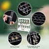 Acrylic Earring Display Stands EDIS-WH0030-01-5