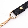 PU Leather & Iron Bag Strap FIND-WH0060-31C-2