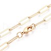 Brass Paperclip Chains MAK-S072-12A-G-2