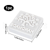 CRASPIRE 1Pc Resin Chapter DIY-CP0006-60-2