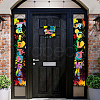 Polyester Hanging Sign for Home Office Front Door Porch Decorations HJEW-WH0023-020-4