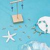 Unicraftale 40Pcs 2 Colors 304 Stainless Steel Pendants STAS-UN0028-46-3