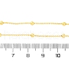 Brass Ball Chains Necklaces for Women NJEW-D302-66G-5