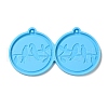 DIY Bird Pendant Silicone Molds DIY-G096-01C-3