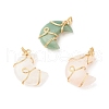 Natural & Synthetic Stone Pendants PALLOY-JF01347-01-1