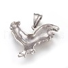 Tarnish Resistant 304 Stainless Steel Pendants STAS-E449-03P-2