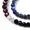 Natural Mixed Gemstone Beads Strands G-D080-A01-03-05-3