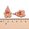 Christmas Theme Opaque Resin Pendants RESI-S08-05A-3