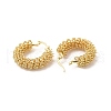 Brass Wire Mass Hoop Earrings for Women EJEW-G337-01G-2
