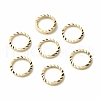 Brass Linking Rings KK-F831-018B-G-RS-1