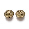 Tibetan Style Alloy Beads TIBEB-Q067-08AB-NR-2