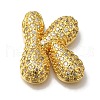 Brass with Cubic Zirconia Pendant KK-Q818-02K-G-1
