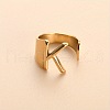 304 Stainless Steel Cuff Rings FS-WGEAFE6-21-1