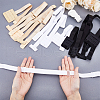 SUPERFINDINGS 6 Sets 6 Style Nylon Womens Low Back Bra Converter DIY-FH0006-51-3