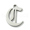Non-Tarnish 201 Stainless Steel Pendants STAS-B055-01P-C-1