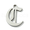 201 Stainless Steel Pendants STAS-B055-01P-C-1