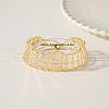 Hollow Brass Link Bracelets for Women PW9769-2