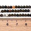Natural Silver Sheen Obsidian Beads Strands G-RM2025-A03-3mm-5