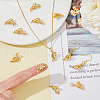 HOBBIESAY 12Pcs Brass Pendants KK-HY0003-23-3