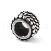 304 Stainless Steel European Beads STAS-I205-04AS-2