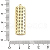 Brass Micro Pave Cubic Zirconia Pendants KK-L229-032G-3