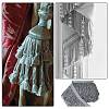 DICOSMETIC 4M Polyester Tassel Lace Ribbon OCOR-DC0001-09B-5