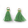 Polycotton(Polyester Cotton) Tassel Pendant Decorations FIND-S281-11-1