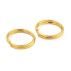Brass Split Rings KK-N254-34G-2