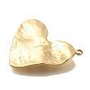 Ion Plating(IP) 304 Stainless Steel Pendants STAS-P371-031G-2