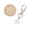 Tibetan Style Alloy Star Moon Pendant Decorations HJEW-JM03206-3