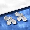 304 Stainless Steel Stud Earrings EJEW-S265-09P-3
