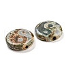 Natural Agate Yin-yang Beads G-Q006-04A-2