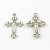 Crucifix Cross 201 Stainless Steel Pendants STAS-R075-15-1