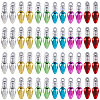 SUNNYCLUE 120Pcs 6 Colors Plastic Pendants FIND-SC0010-90B-1