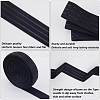 Gorgecraft 10 Yards Polyester Non-slip Elastic Cord EC-GF0001-39A-02-6