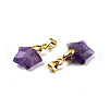 Faceted Natural Mixed Gemstone Charms G-N326-142-M-3