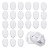 Transparent PVC BDJ Doll Head Cover Face DIY-WH0430-087-1