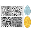 Silicone Clay Texture Mat AJEW-WH0447-027-1