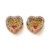 Alloy Enamel European Beads FIND-Q115-10G-1