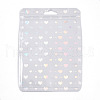 Rectangle Glitter Holographic Plastic Yin-yang Zip Lock Gift Bags OPP-E004-01B-C02-1